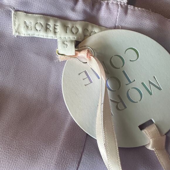 Revolve Lavender Slip Mini Dress Purple SMALL Milkmaid More to Come Y2K $77 NEW - Picture 8 of 8